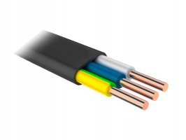 Кабель ВВГ-Пнг 3х1,5 ТУ черный 100м