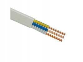 Кабель ПУНП 3*4 ТУ белый 100м