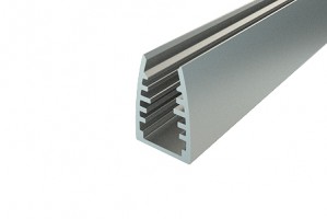 Профиль алюминиевый для стекла LC-LPG-1318-2